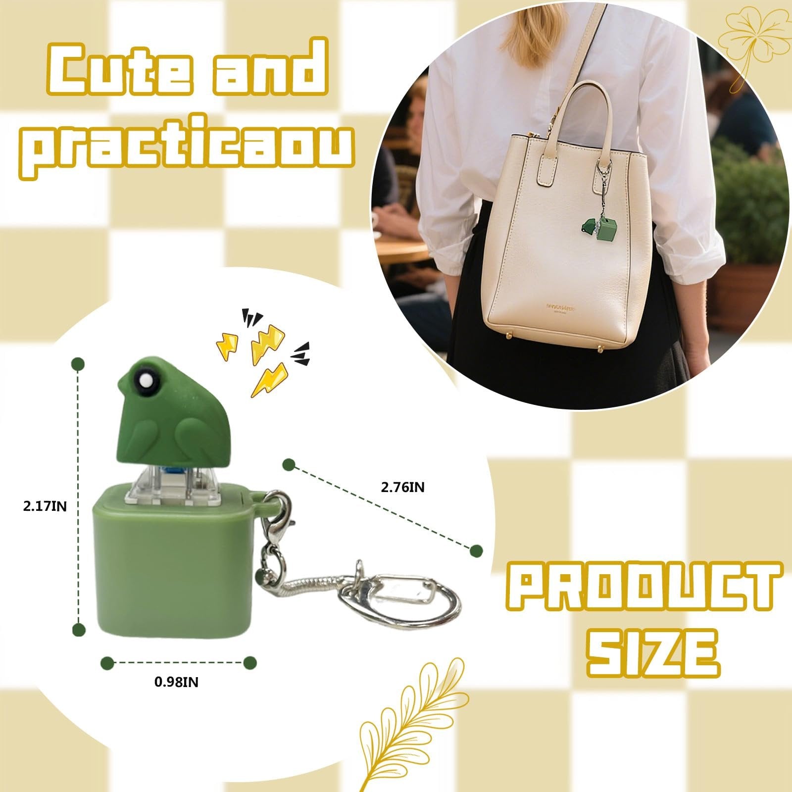 FroGlow Croaking Keychain – Reduce Stress