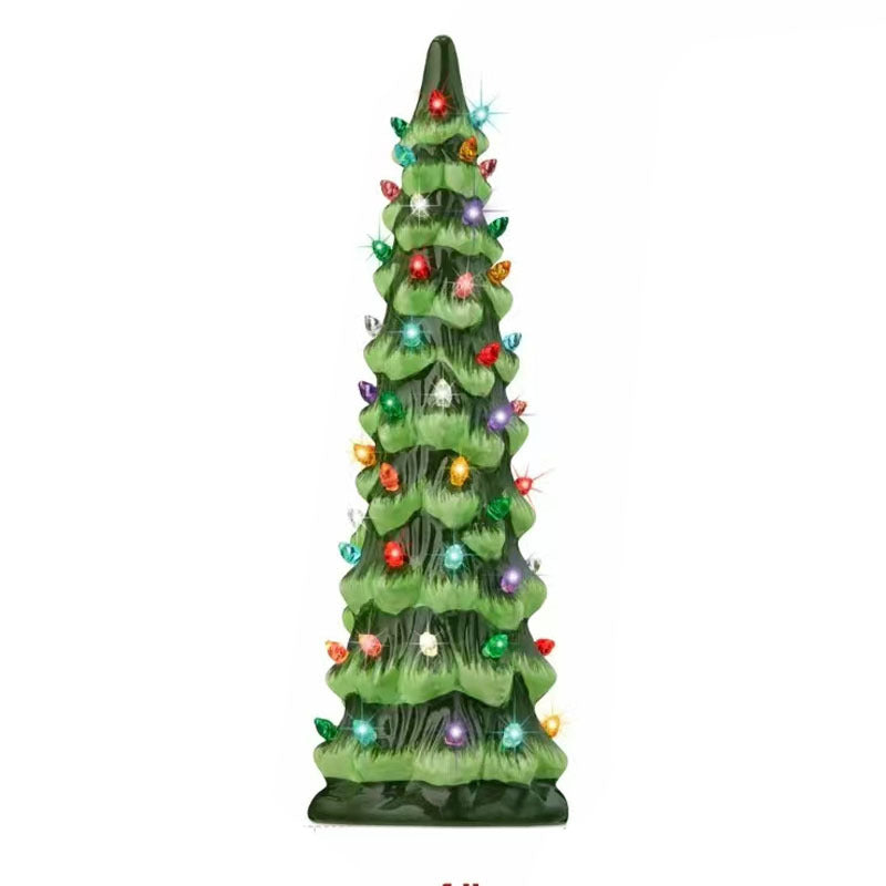 LumiCeram – Hand-Painted LED Christmas Tree | 50% OFF