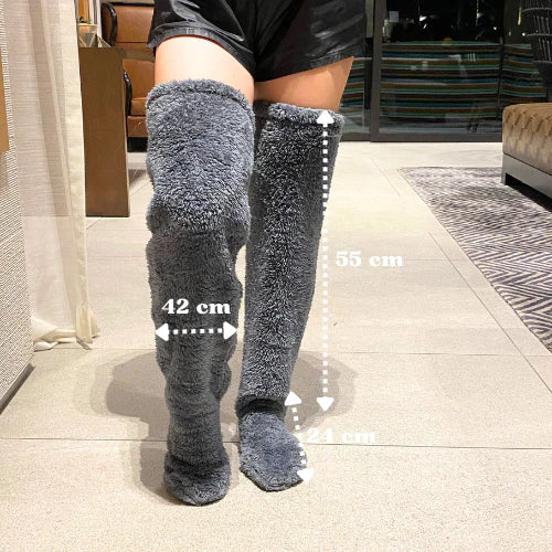 FeatherHug - Goose Down Knee Socks | 1+1 FREE