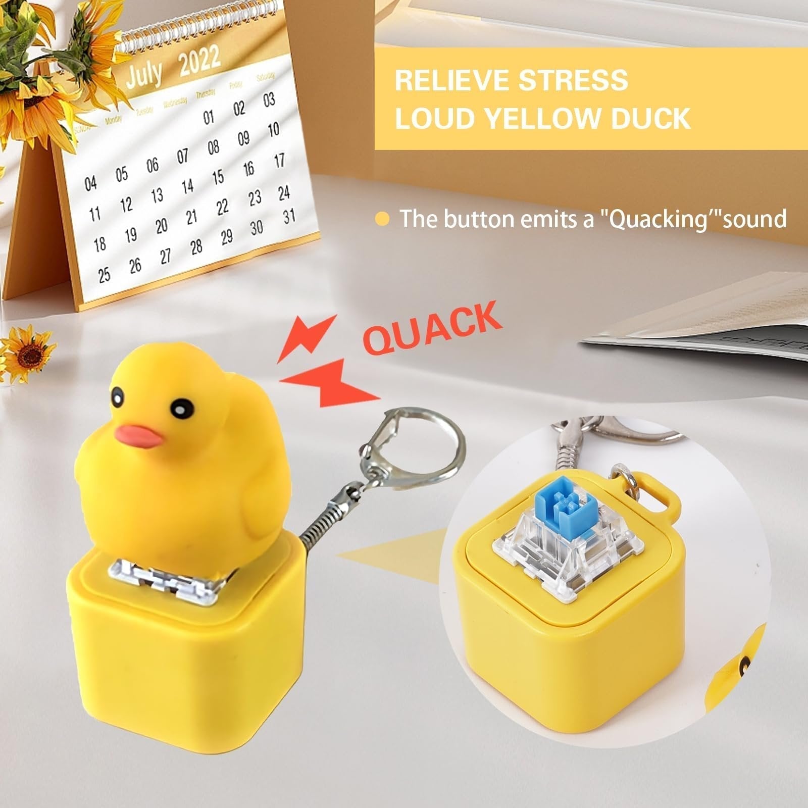 FroGlow Croaking Keychain – Reduce Stress