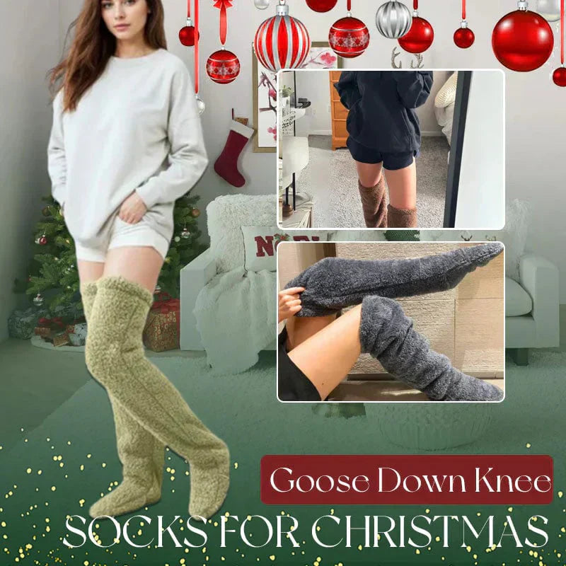 FeatherHug - Goose Down Knee Socks | 1+1 FREE