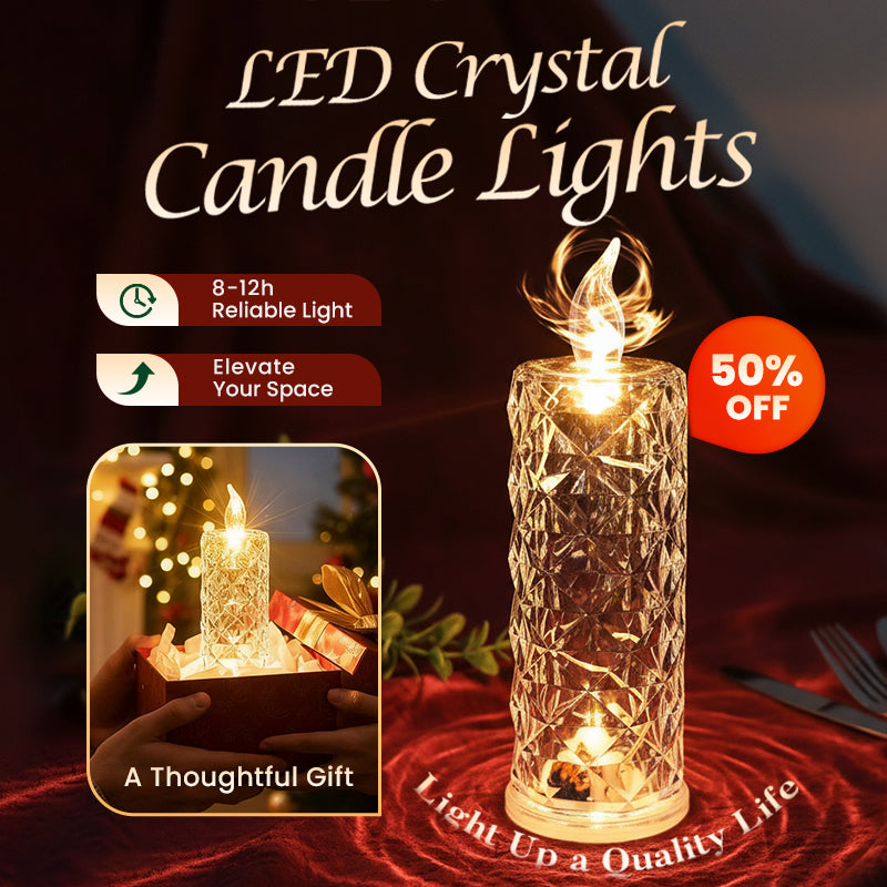 LumiGlow – Crystal LED Candlelight | 1+2 FREE