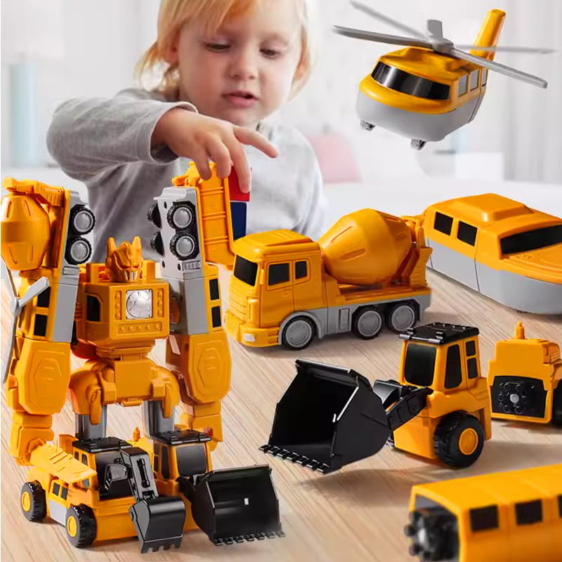 MagnaBuild – Creative Magnetic Construction Vehicle Set | 50% OFF