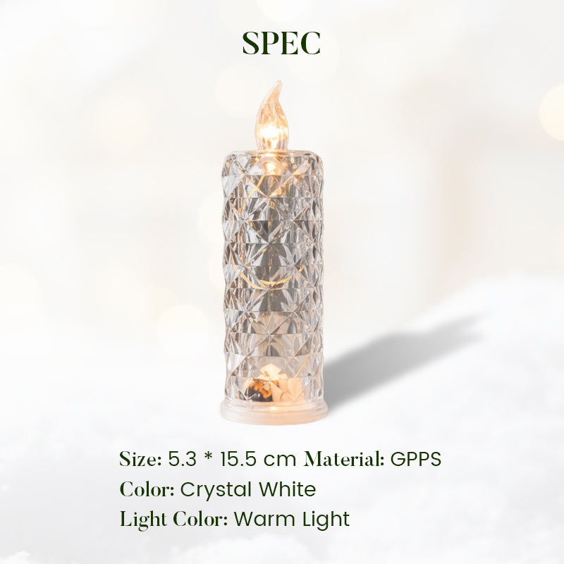 LumiGlow – Crystal LED Candlelight | 1+2 FREE
