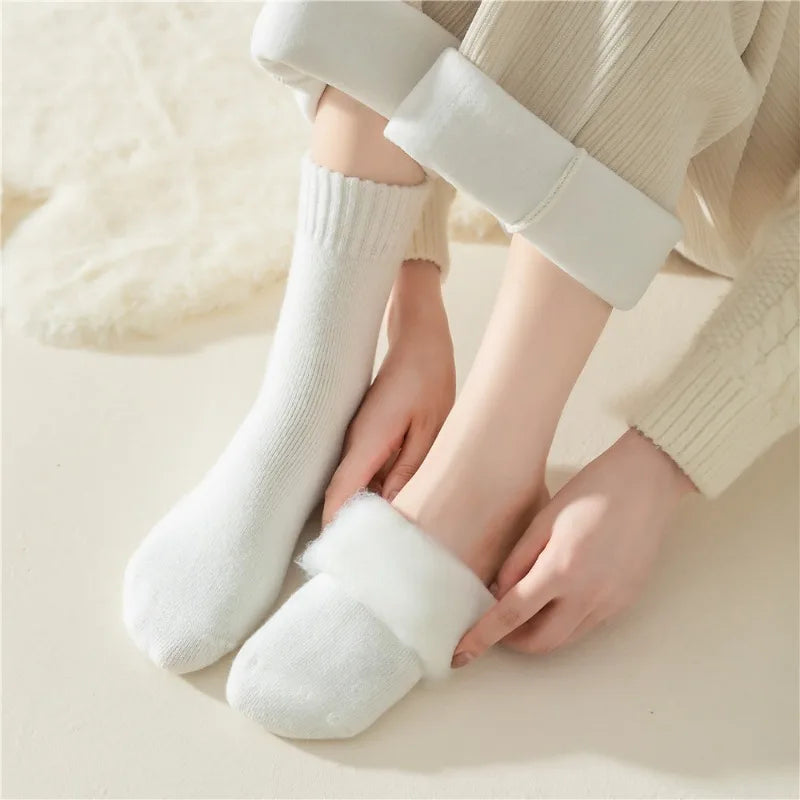 Plushy Socks® Soft Plush Fleece Socks Unisex | 1+2 FREE