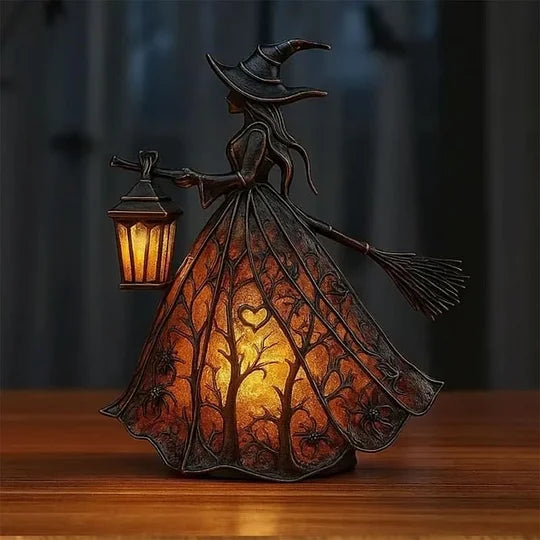 SpookyGlow – Magical Halloween Witch Lantern | 50% OFF