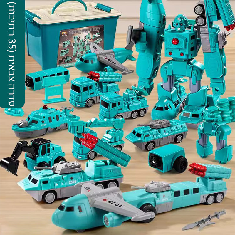 MagnaBuild – Creative Magnetic Construction Vehicle Set | 50% OFF