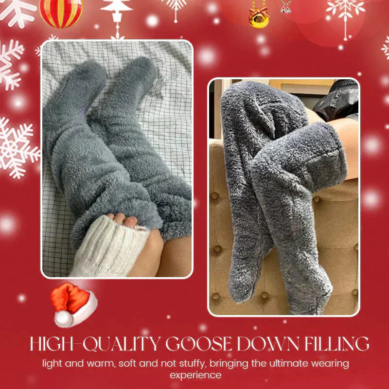 FeatherHug - Goose Down Knee Socks | 1+1 FREE