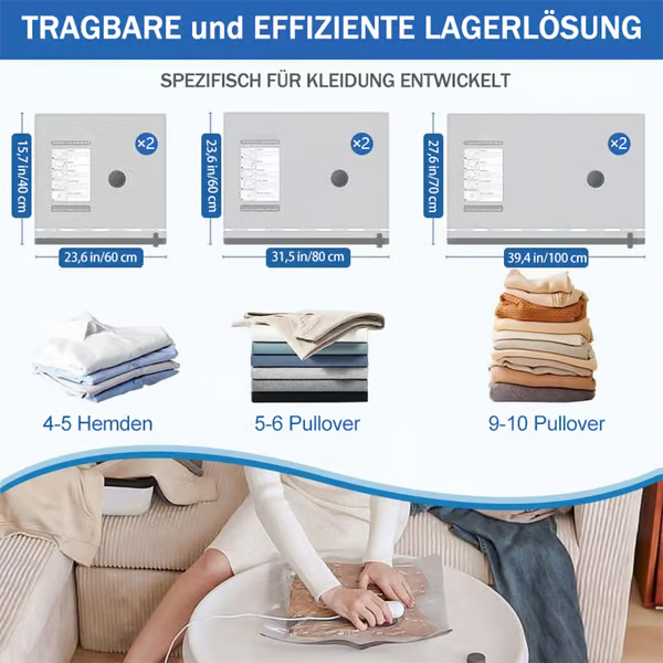 SpaceSaver™ – compression bag | 50% OFF