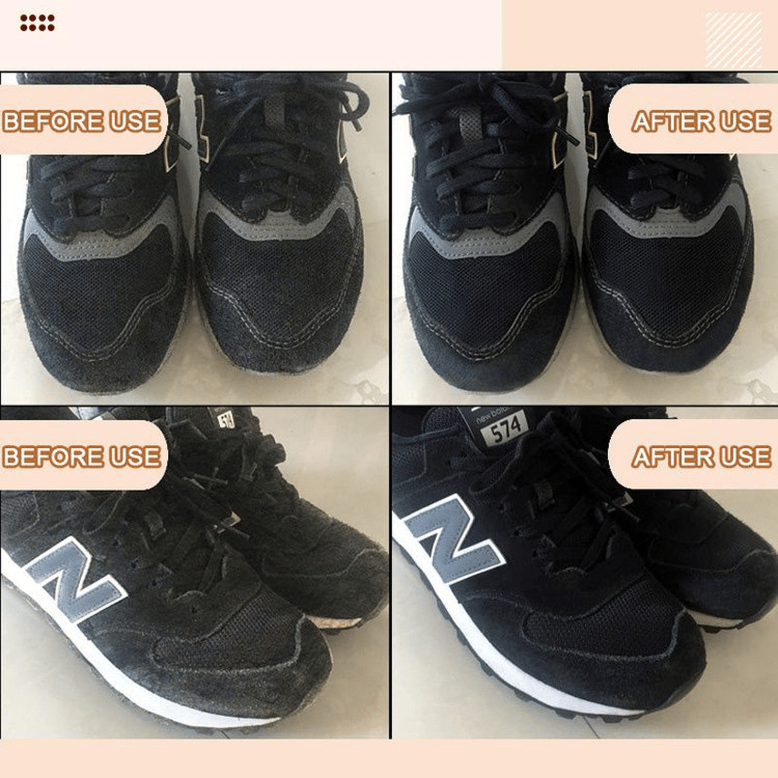 ShoeGuard – Rubber shoe brush for gentle cleaning | 1+2 FREE