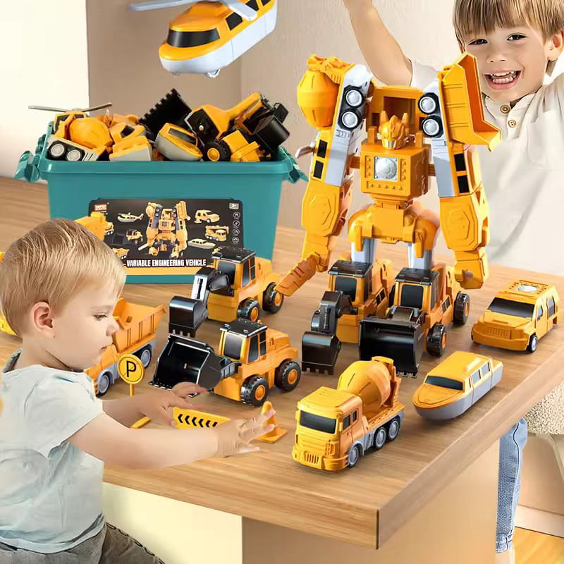 MagnaBuild – Creative Magnetic Construction Vehicle Set | 50% OFF