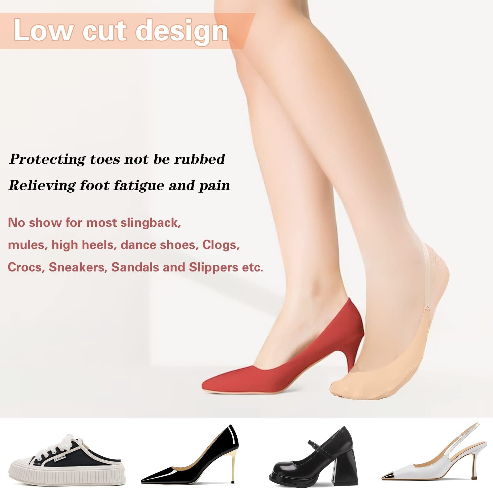 Toe-stopper socks | 1+3 FREE