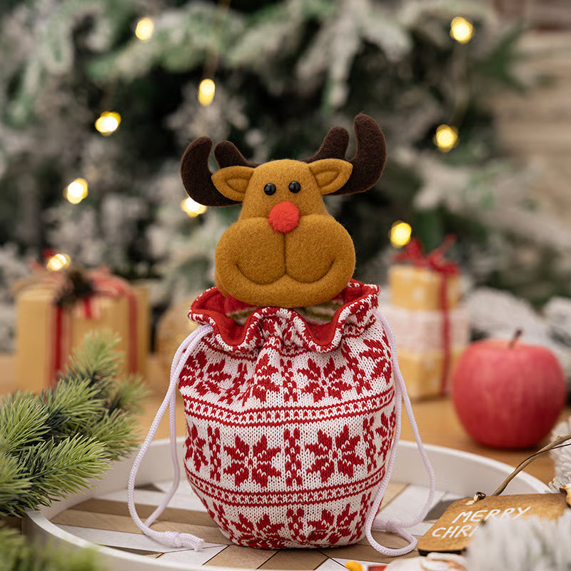 FestiveJoy – Knitted Christmas Gift Bags | 1+1 FREE