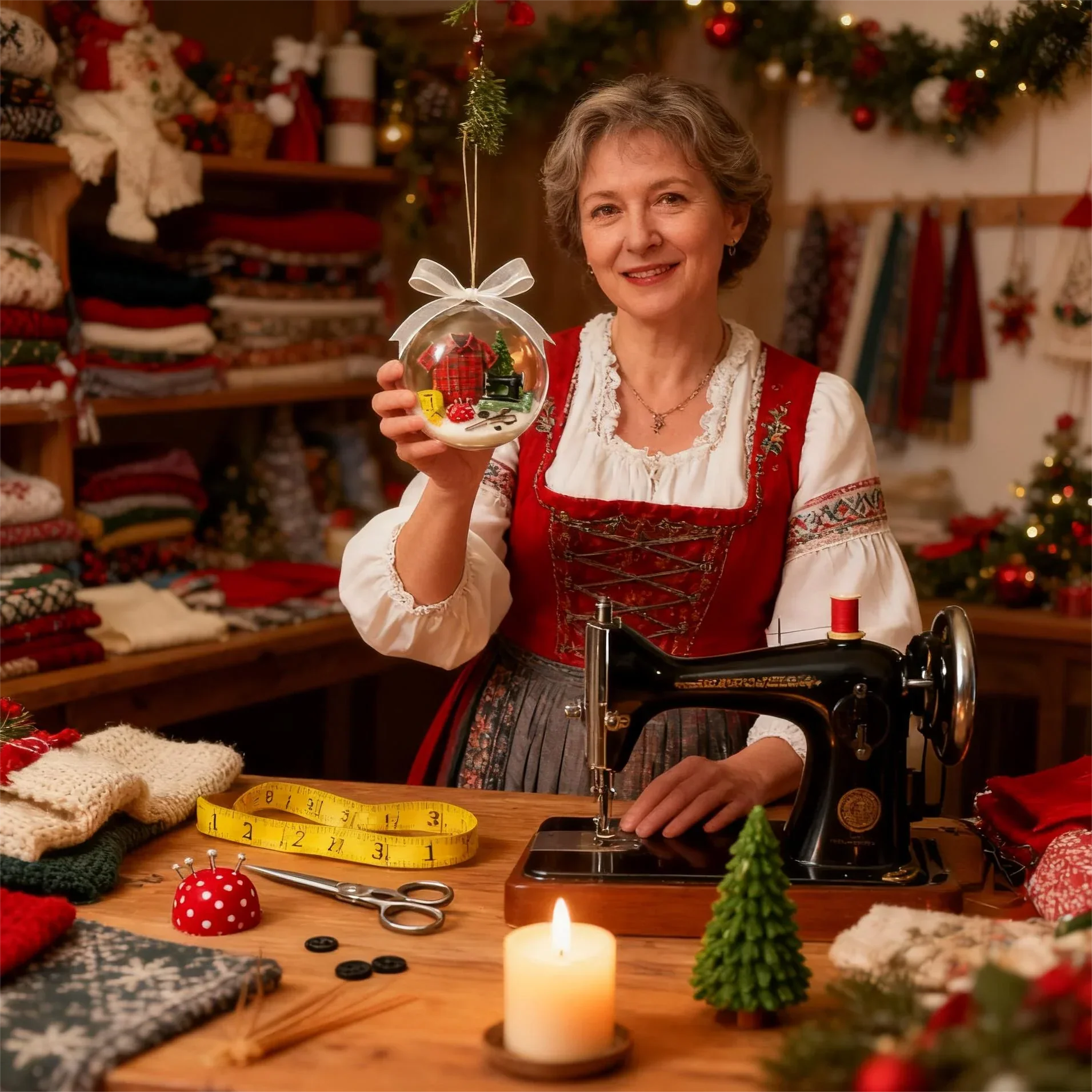 SewJoy – Handmade Sewing Magic Ornament | 1+1 FREE