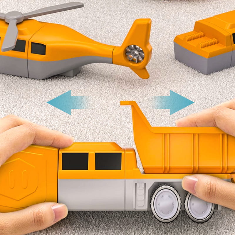 MagnaBuild – Creative Magnetic Construction Vehicle Set | 50% OFF