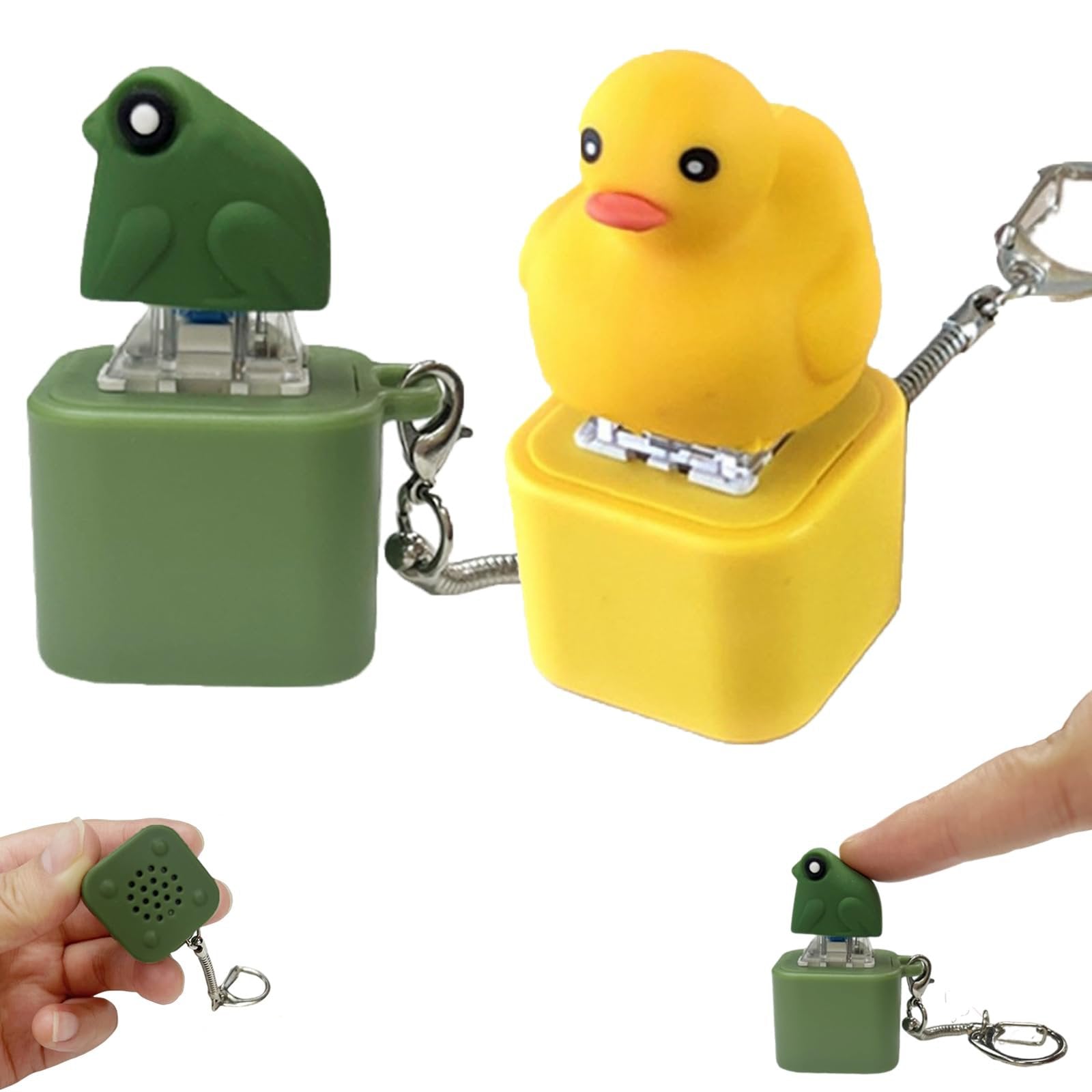 FroGlow Croaking Keychain – Reduce Stress
