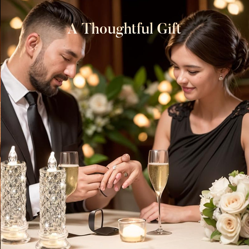 LumiGlow – Crystal LED Candlelight | 1+2 FREE