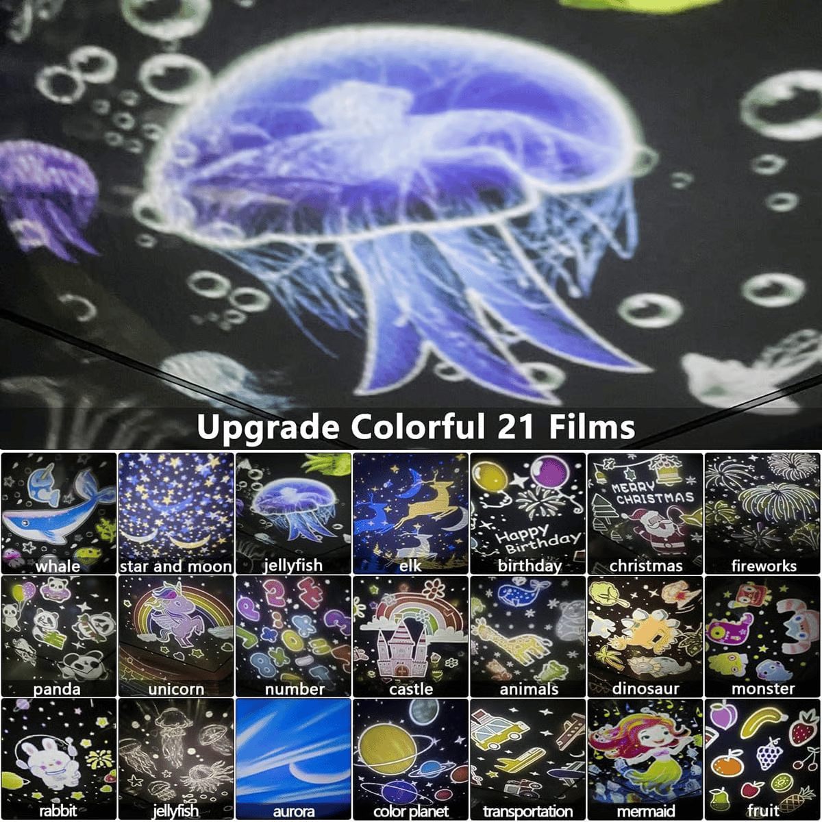 LumiKids – Projector night light for children