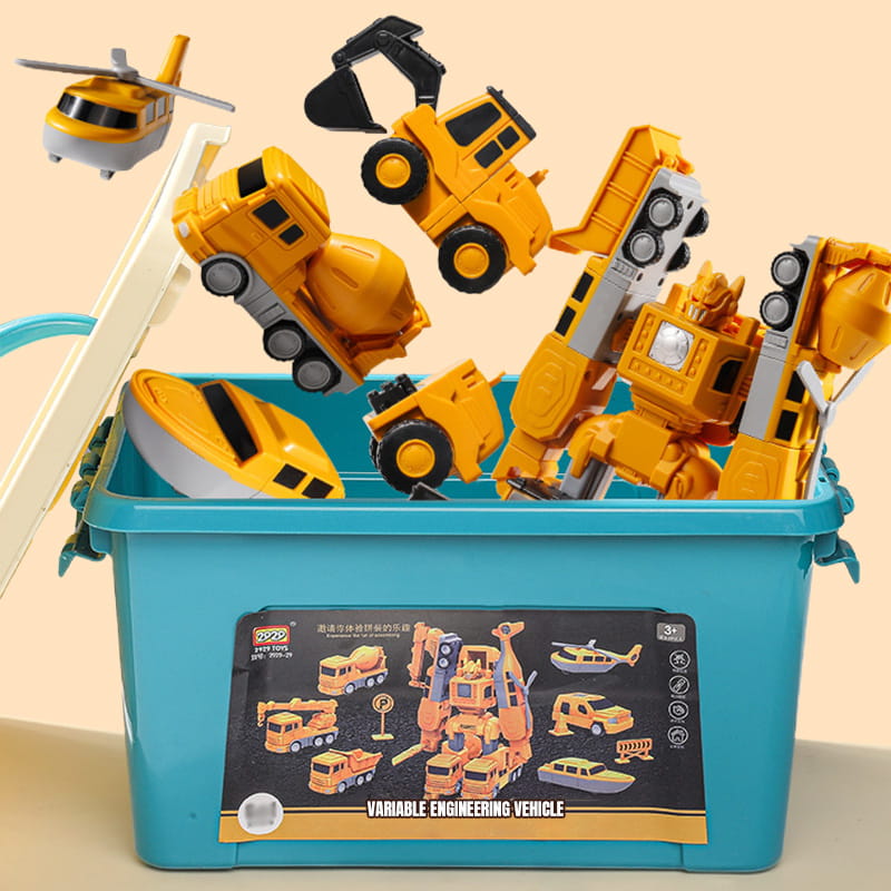 MagnaBuild – Creative Magnetic Construction Vehicle Set | 50% OFF