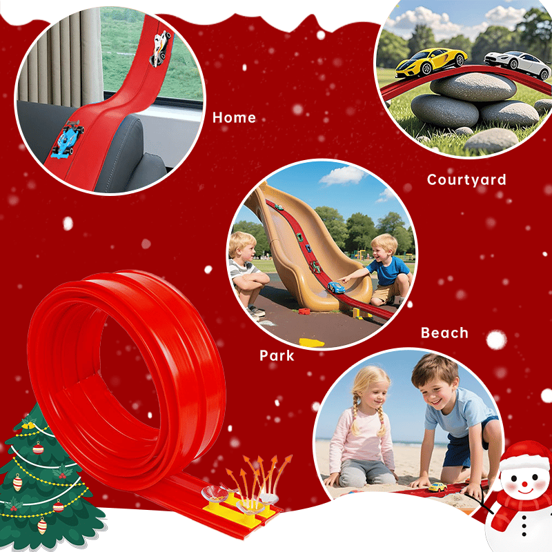 RacerX – DIY Flexible Hot Wheels Racetrack