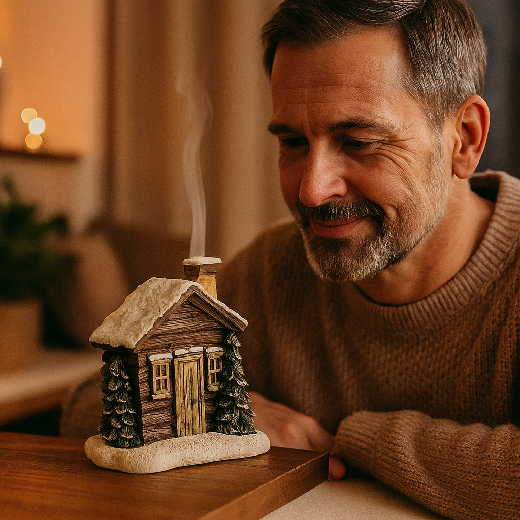 Timmerstuga – Smoking Winter Cabin Decoration | 50% OFF