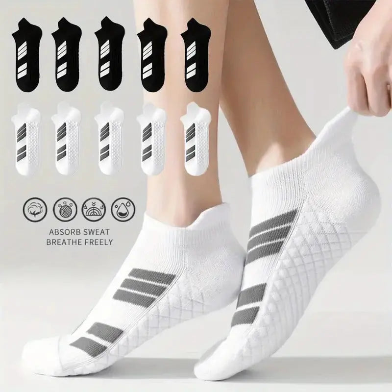 MivoLux® Heel-Friendly Sports Socks | 5+5 pairs FREE