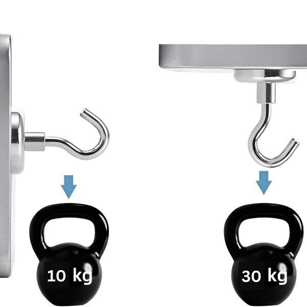Magtasti – Super Strong Magnetic Hooks (10 pieces) | 1+1 FREE