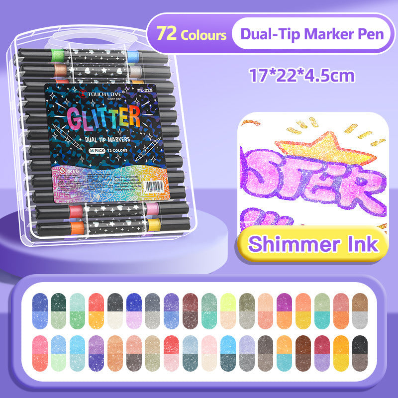 SparkArt – Glitter Marker with Dual Tips