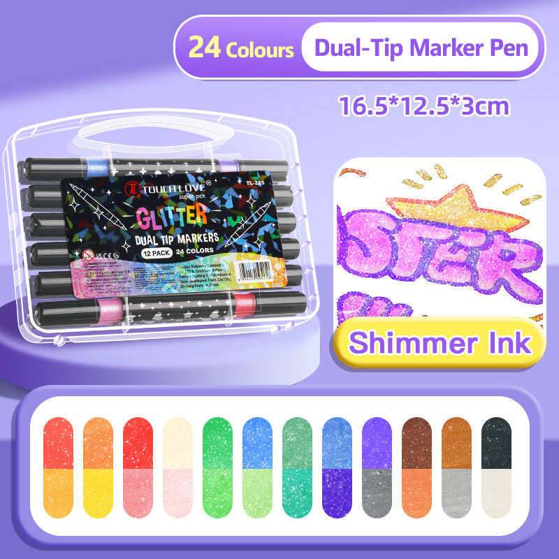 SparkArt – Glitter Marker with Dual Tips