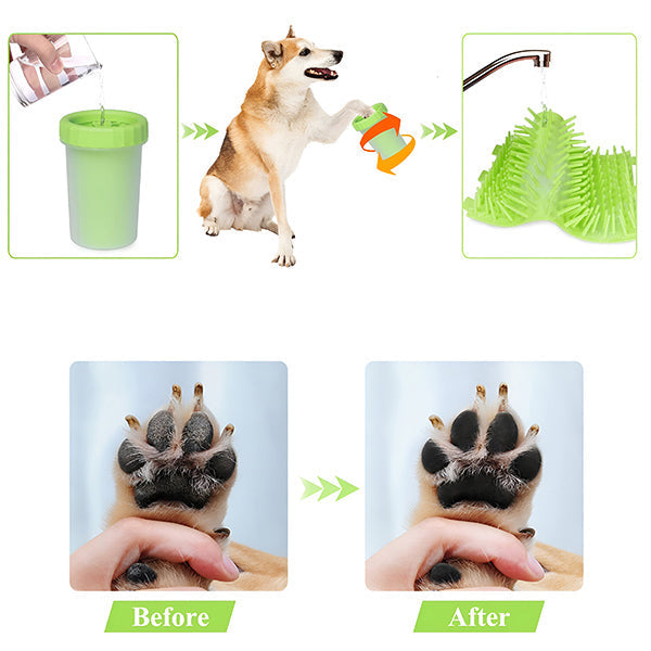 CleanPaws – Dog Paw Cleaning Cup | 1+1 FREE