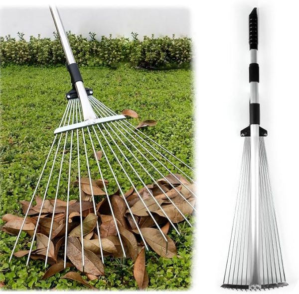 RetractPro Stainless Steel – The versatile garden rake - 15 teeth