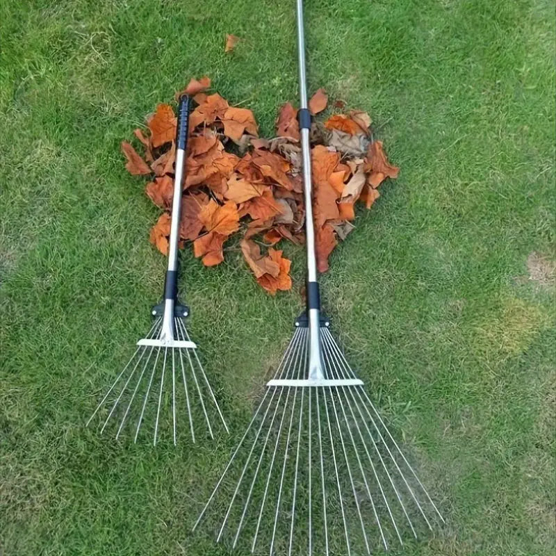 RetractPro Stainless Steel – The versatile garden rake - 15 teeth