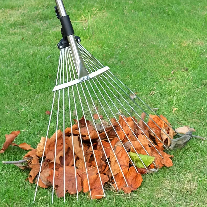 RetractPro Stainless Steel – The versatile garden rake - 15 teeth