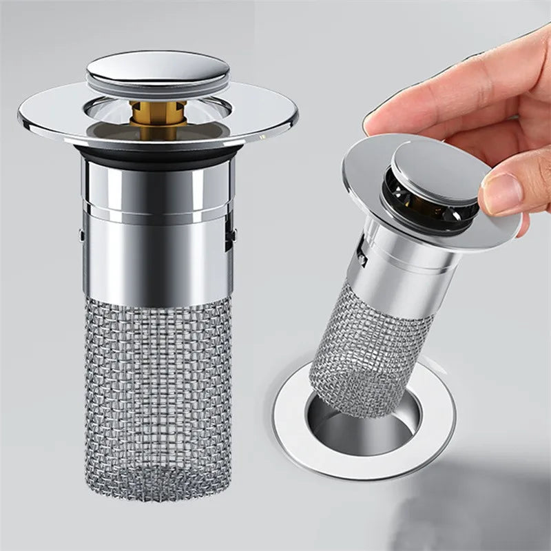 DrainGuard – Stainless Steel Drain Stopper | 1+1 FREE