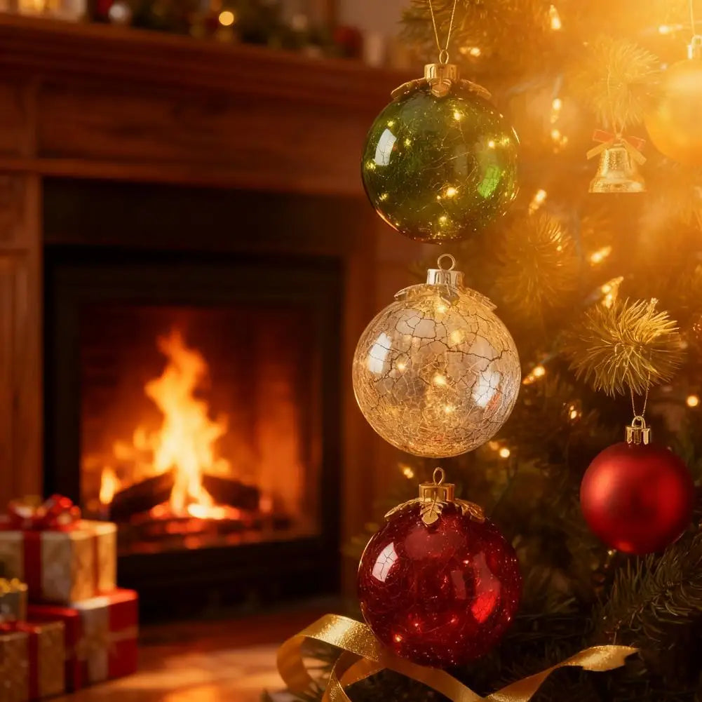 LumiGlobe – LED Christmas bauble with timer