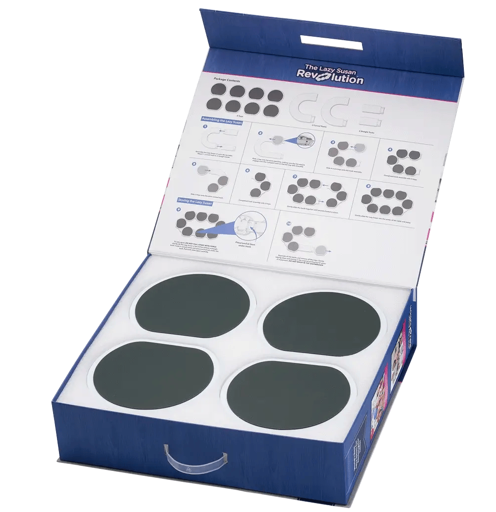 ServeEase – Innovative rotating serving tray for easy dining