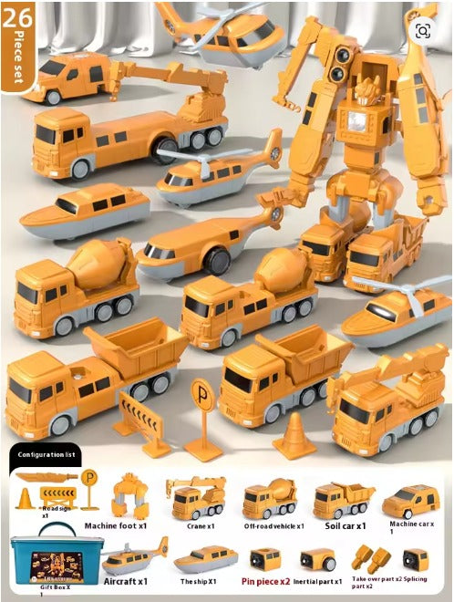 MagnaBuild – Creative Magnetic Construction Vehicle Set | 50% OFF