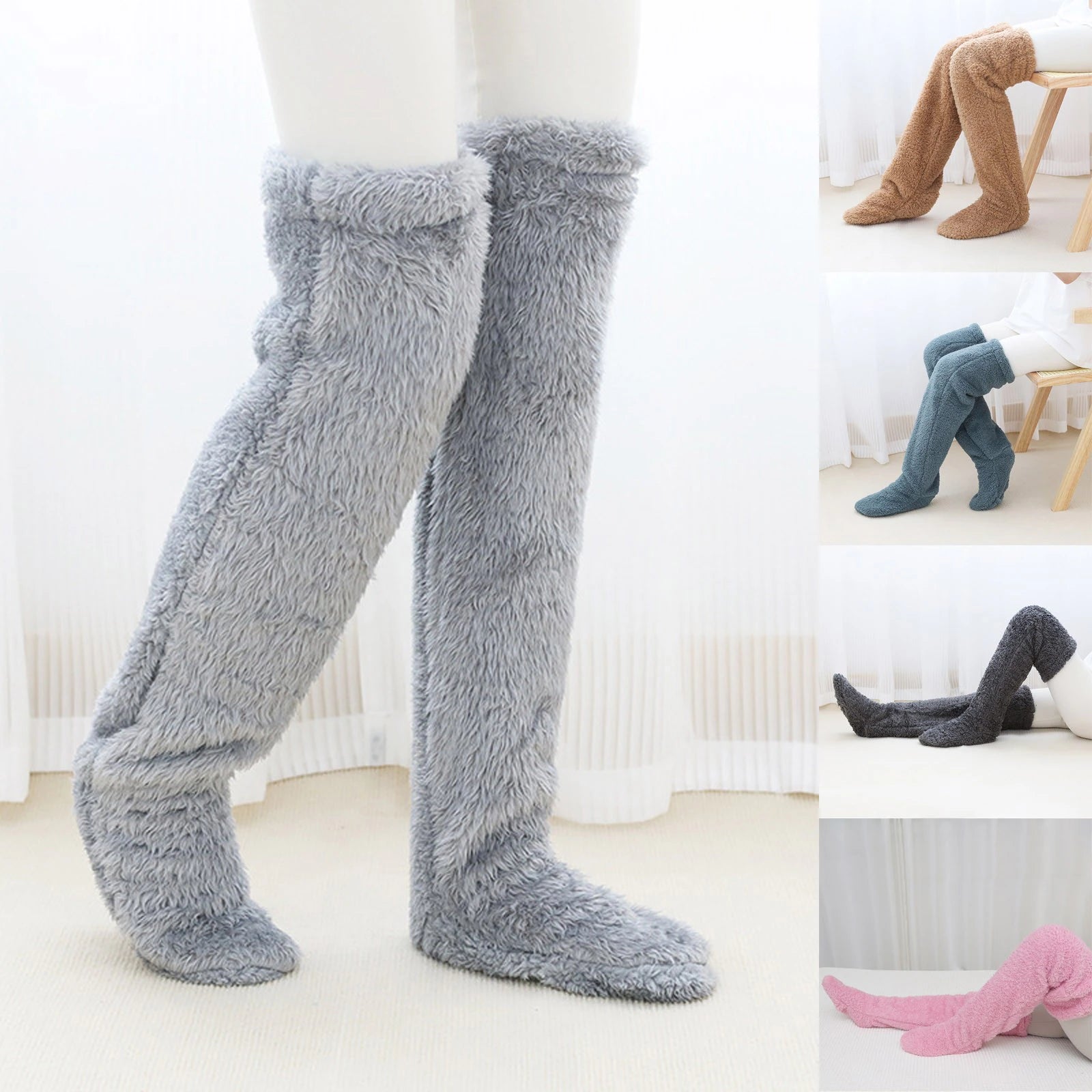 FeatherHug - Goose Down Knee Socks | 1+1 FREE