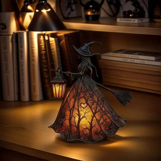SpookyGlow – Magical Halloween Witch Lantern | 50% OFF