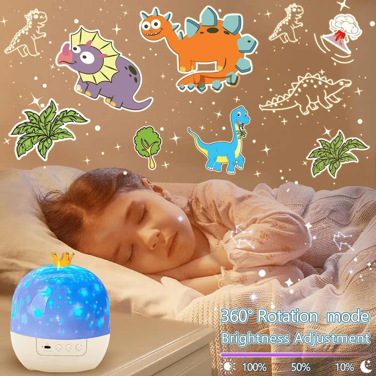 LumiKids – Projector night light for children