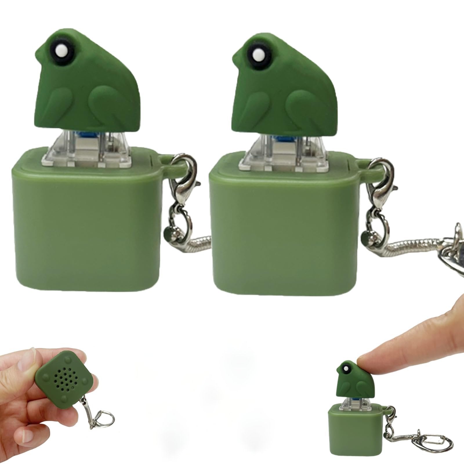 FroGlow Croaking Keychain – Reduce Stress