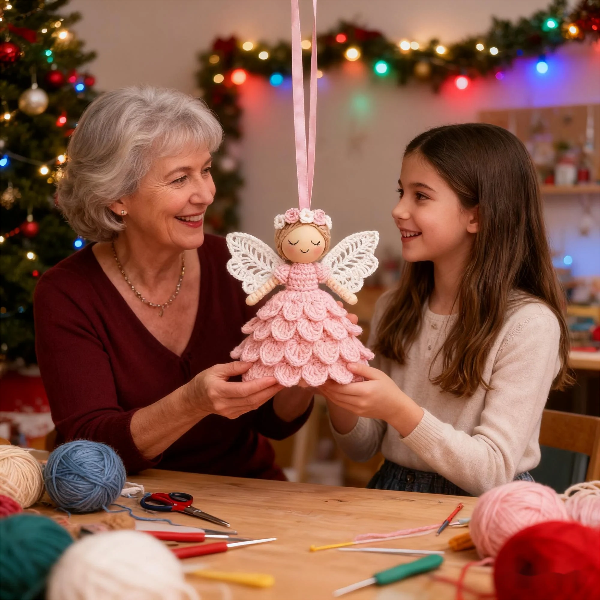 HandiCraft – DIY Crochet Angel Kit | 1+1 FREE