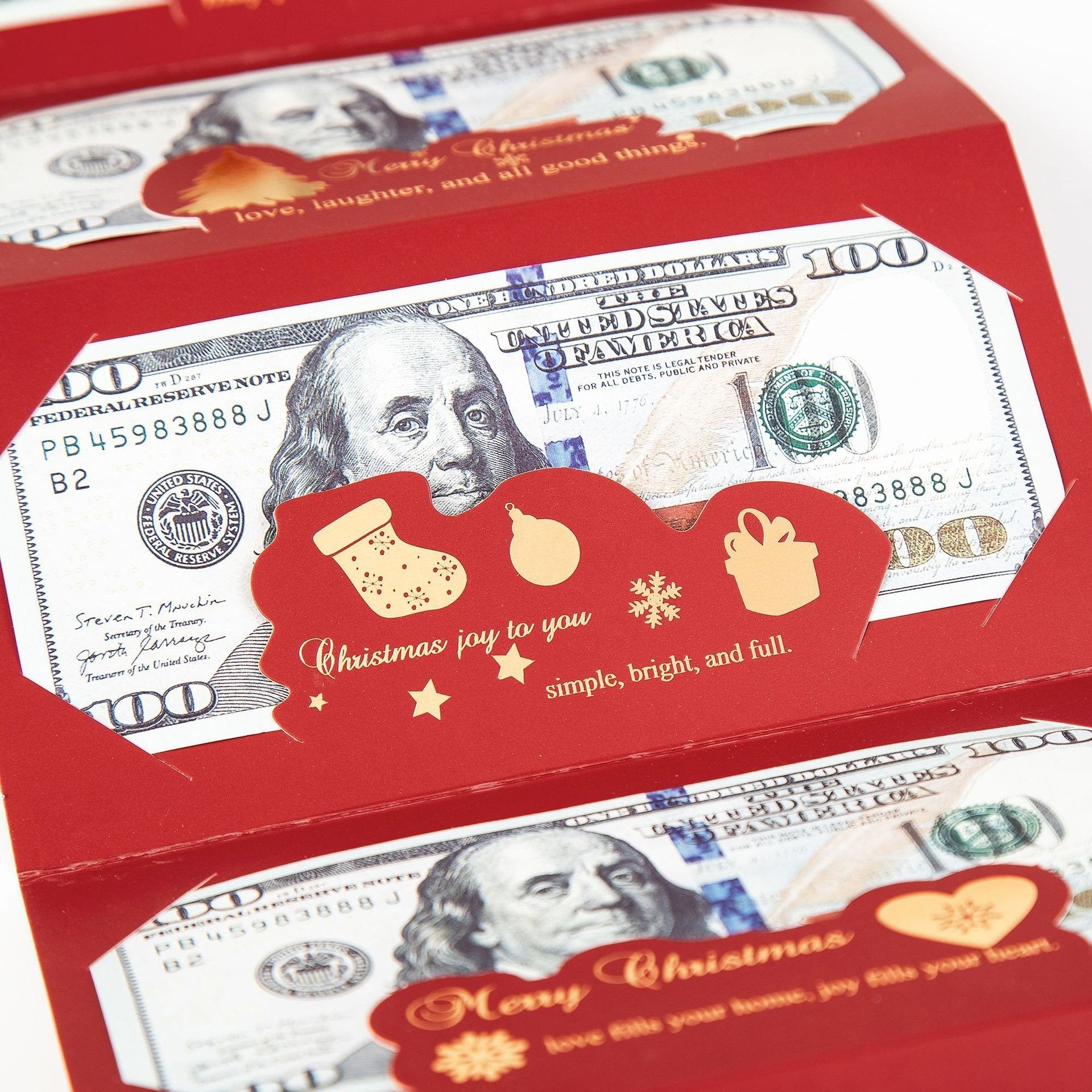 Festivo – Christmas gift envelope for cash | 1+1 FREE