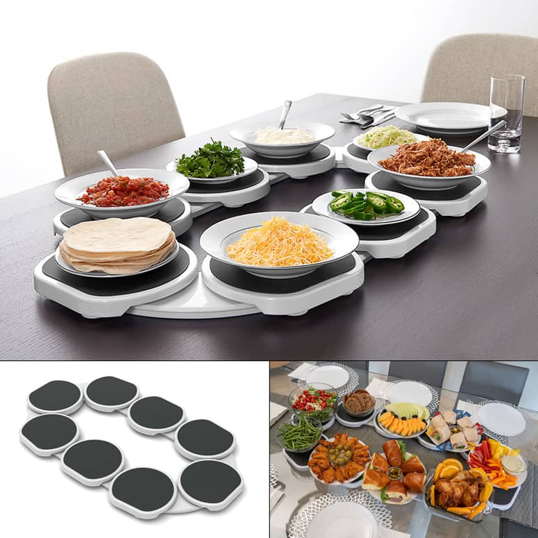 ServeEase – Innovative rotating serving tray for easy dining