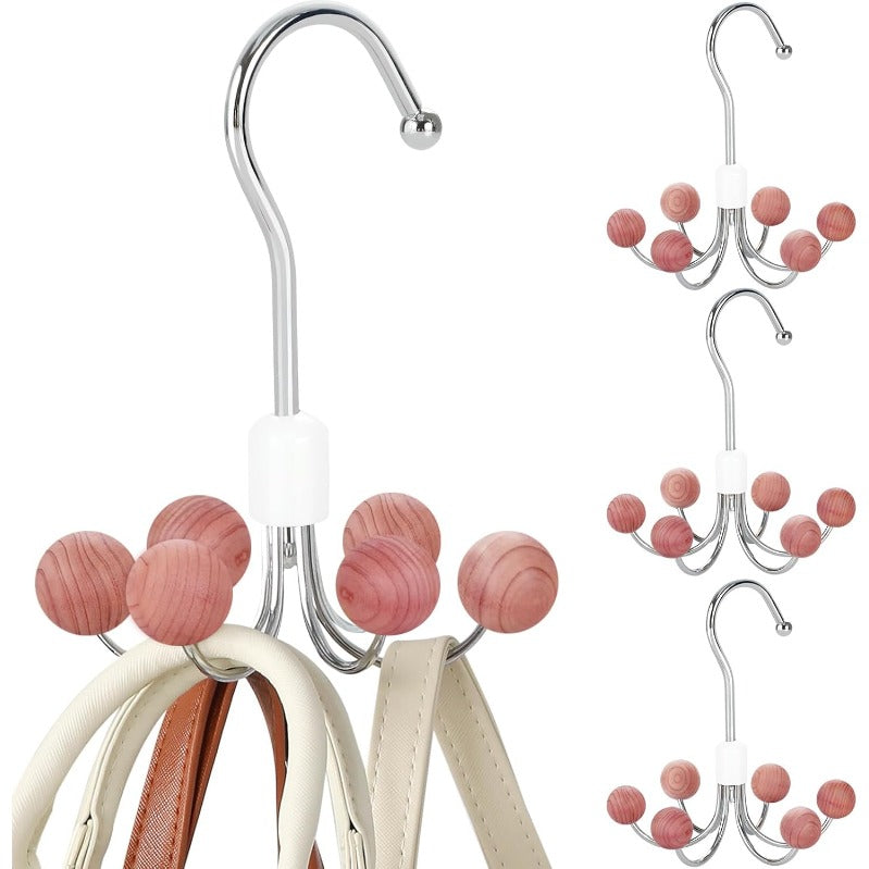 ClosetMaster – 360° Rotating Hoodie and Bag Organizer | 1+2 FREE