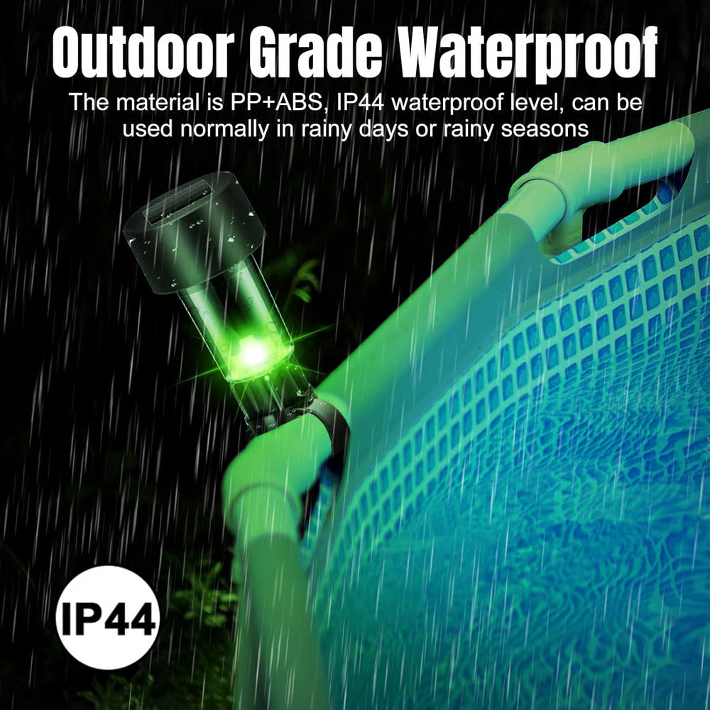 AquaGlow – Solar LED pool lights set | 50% OFF