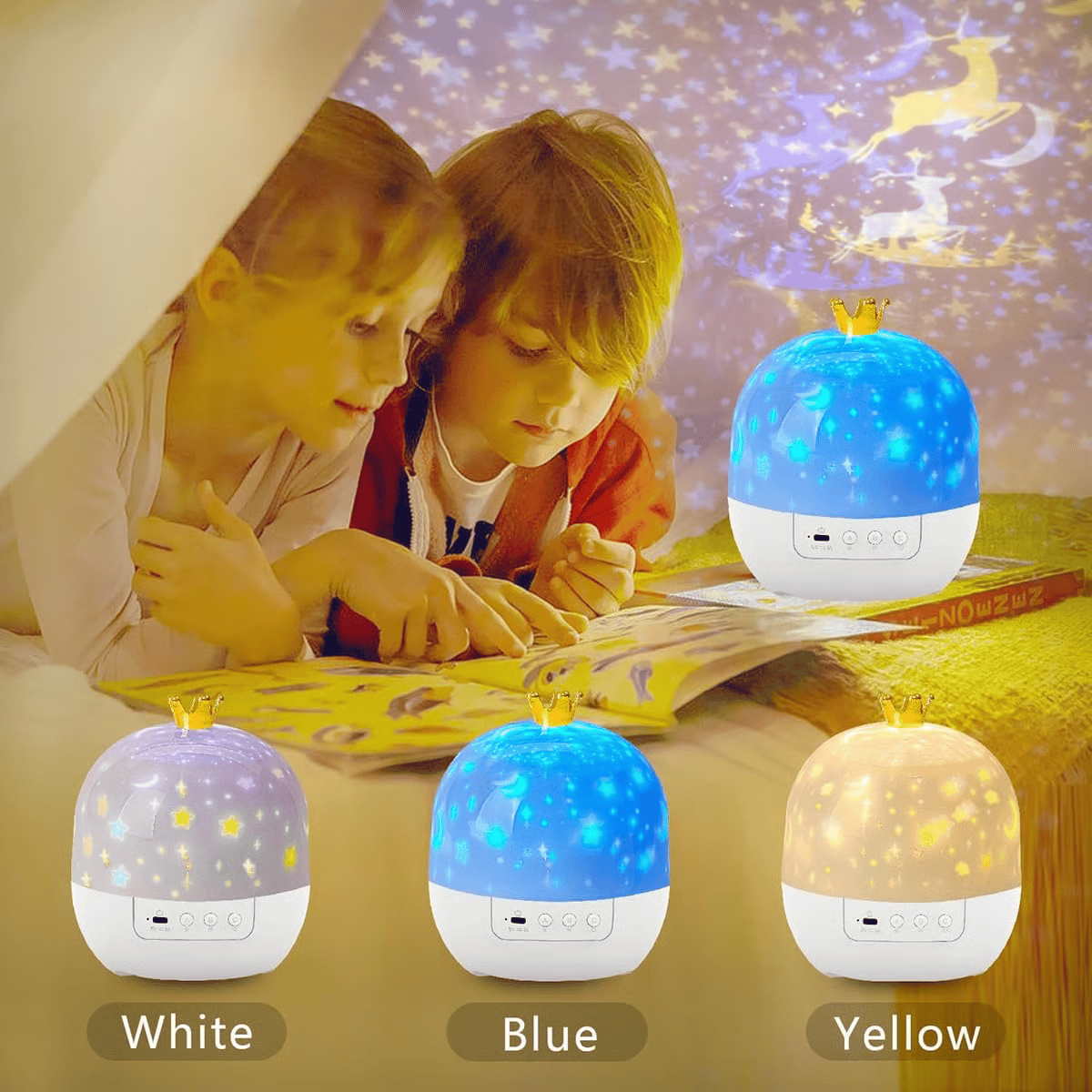LumiKids – Projector night light for children