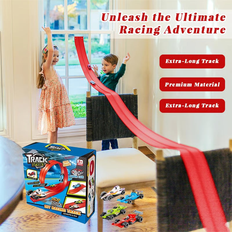 RacerX – DIY Flexible Hot Wheels Racetrack