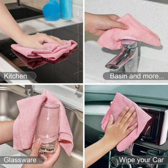 EcoWipe - Reusable Microfiber Cloth Roll | 10+10 FREE