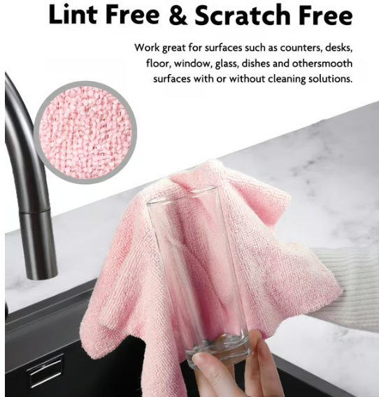 EcoWipe - Reusable Microfiber Cloth Roll | 10+10 FREE